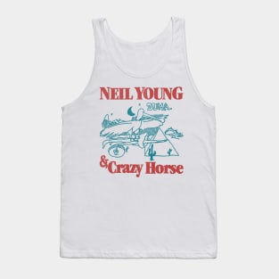 classic 70s  neil young & crazy horse fanmade Tank Top